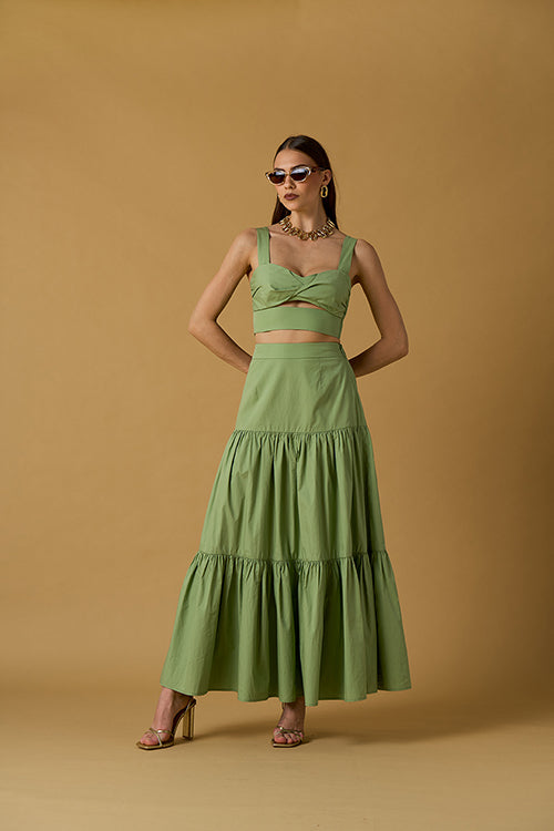 Set top e gonna cotone uni