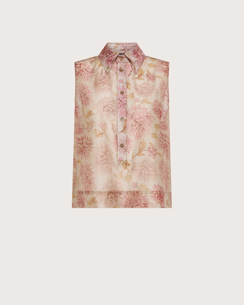 TOP_ORGANZA FIAMMATA CRINKLE ST. FLOREALE SFUMATO