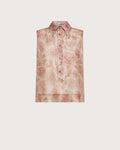 TOP_ORGANZA FIAMMATA CRINKLE ST. FLOREALE SFUMATO