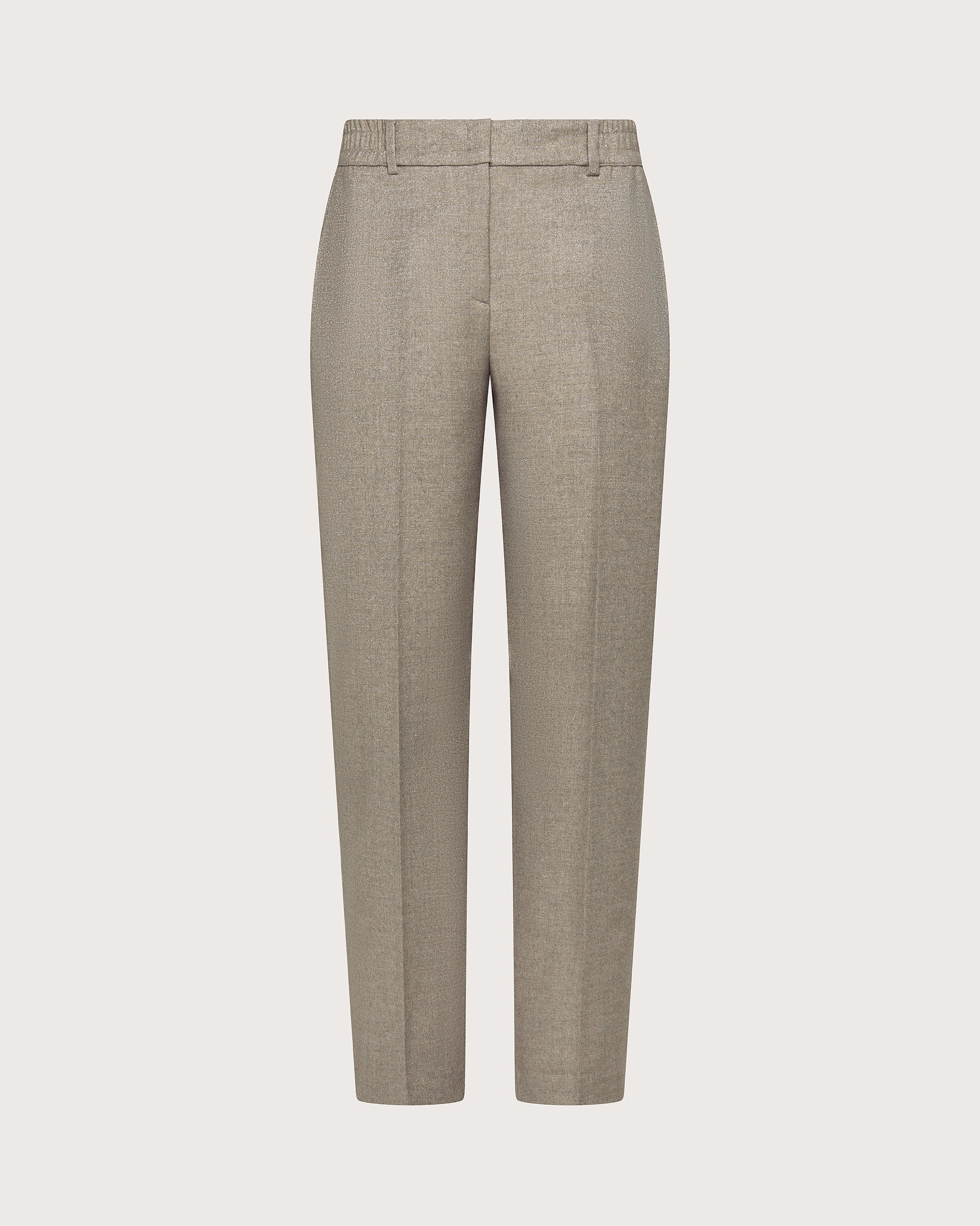 Pantalone Seventy in flanella lurex