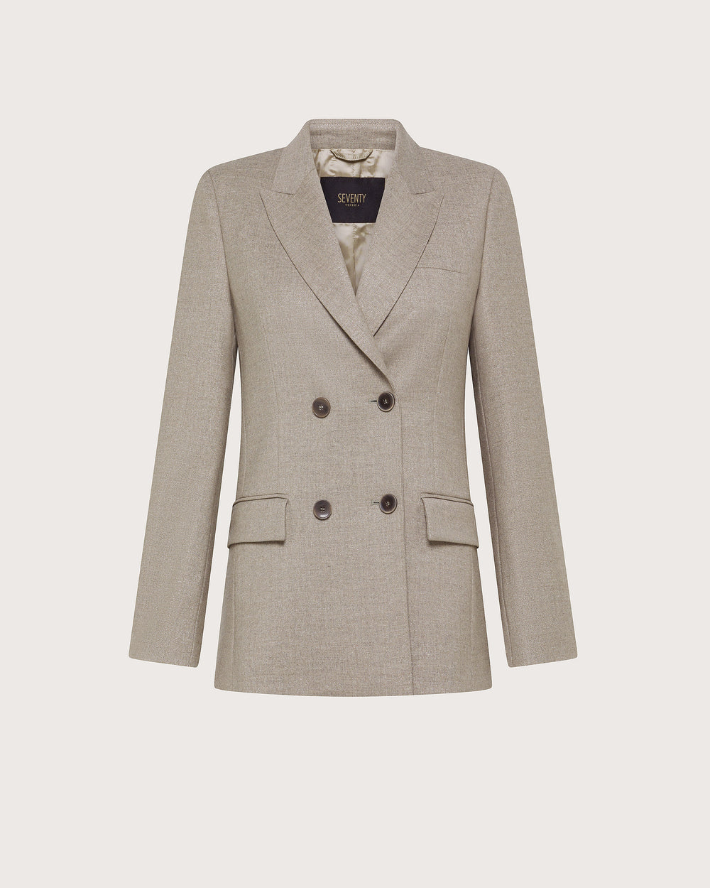 Giacca Seventy doppiopetto flanella lurex